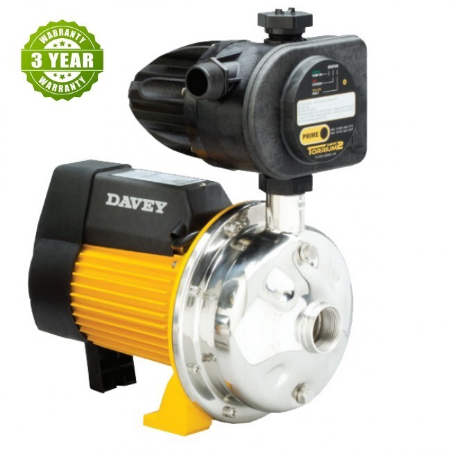 Davey Water Products BT20-40-0 Home Pressure Booster Pump with Torrium II