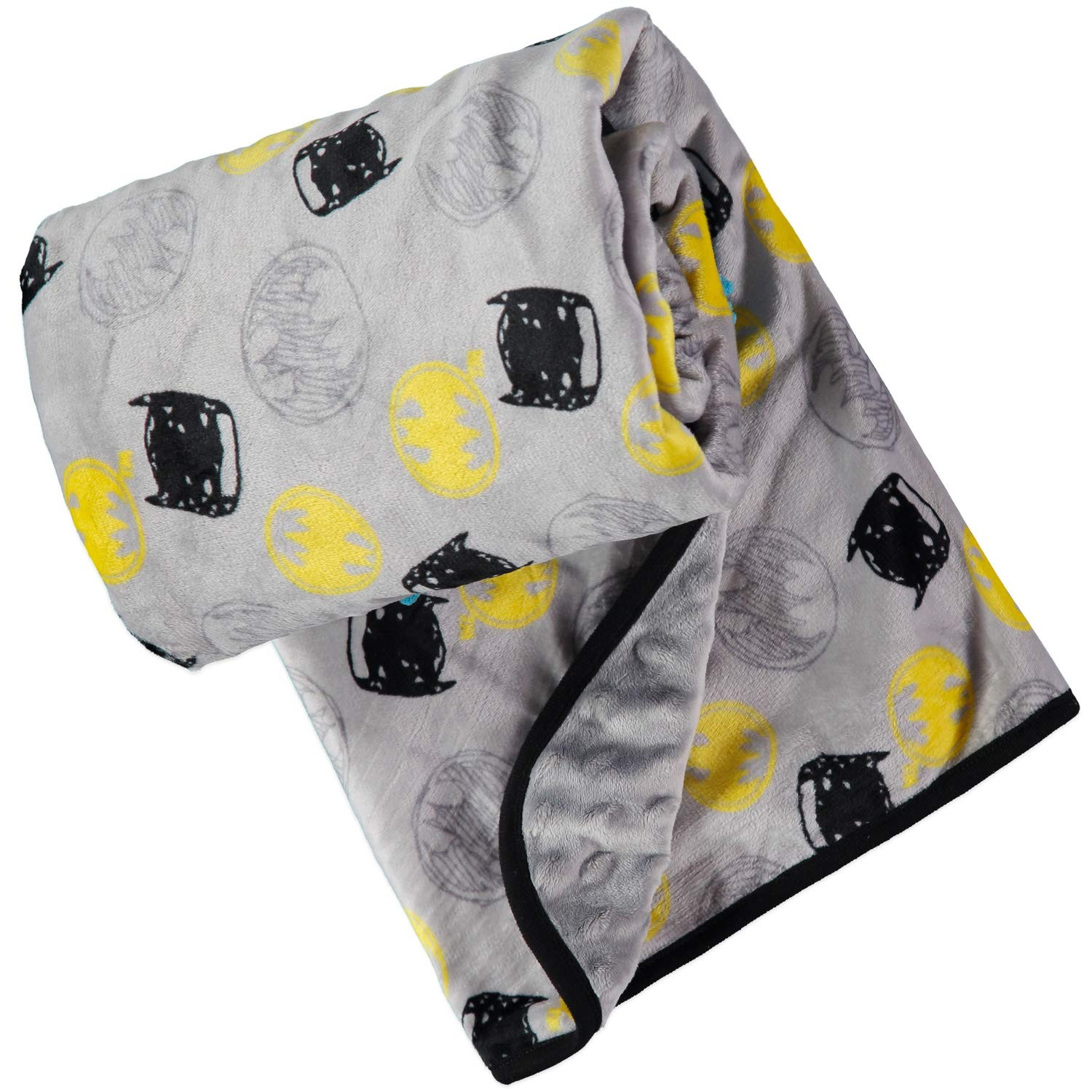 DC Comics Batman Baby Blanket – Plush & Soft for Boys & Girls 0-12 Months