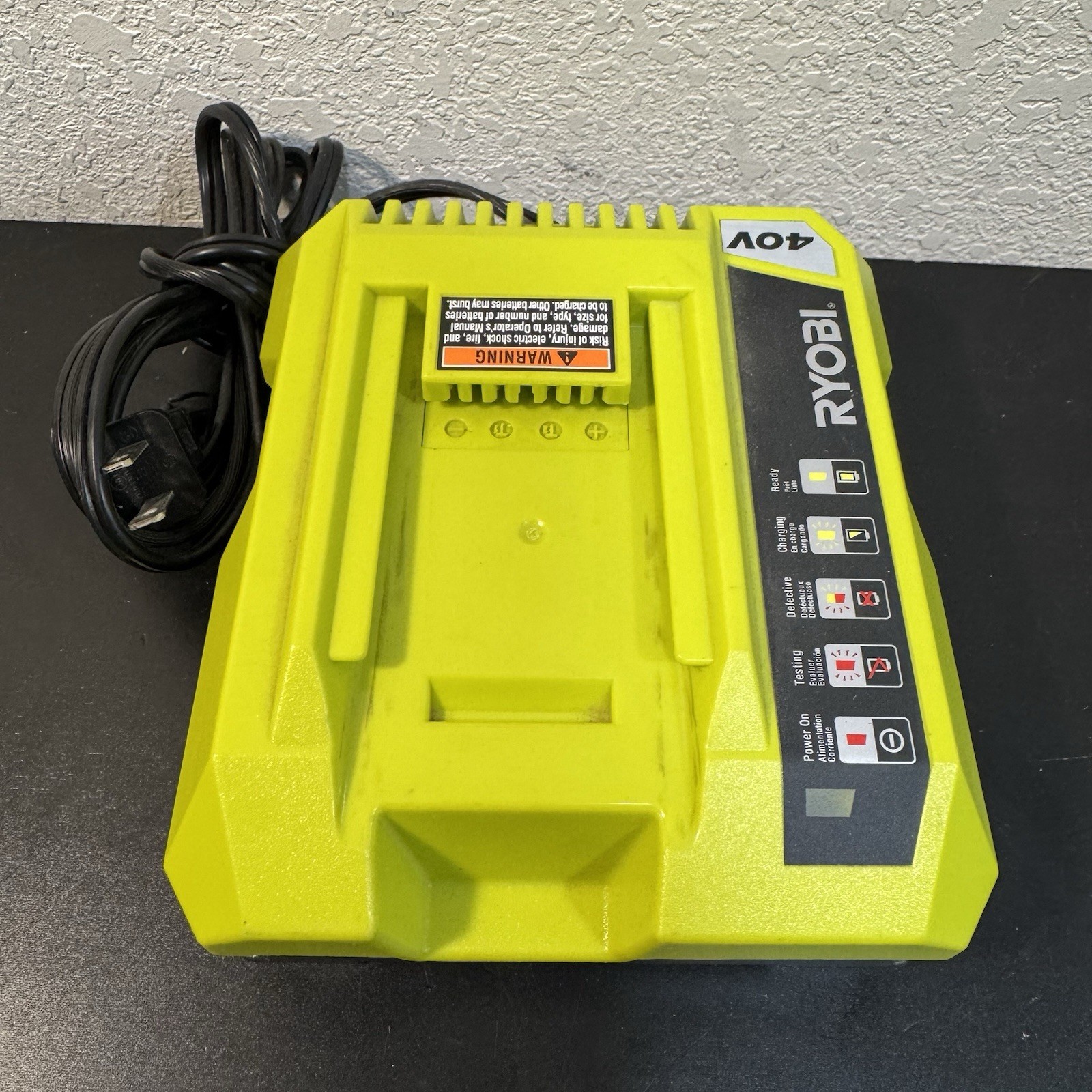 Ryobi OP401 40V Lithium-Ion Battery Charger