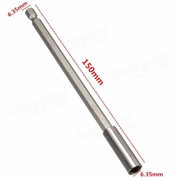 3x Magnetic Bit Extension Holder 2″/4″/6″ Quick Change 1/4″ Hex Shank