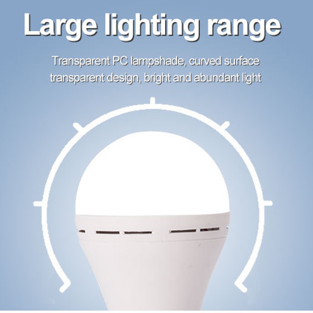 4 Pack Rechargeable Emergency Light Bulbs for Power Outage Battery Operated Bulb