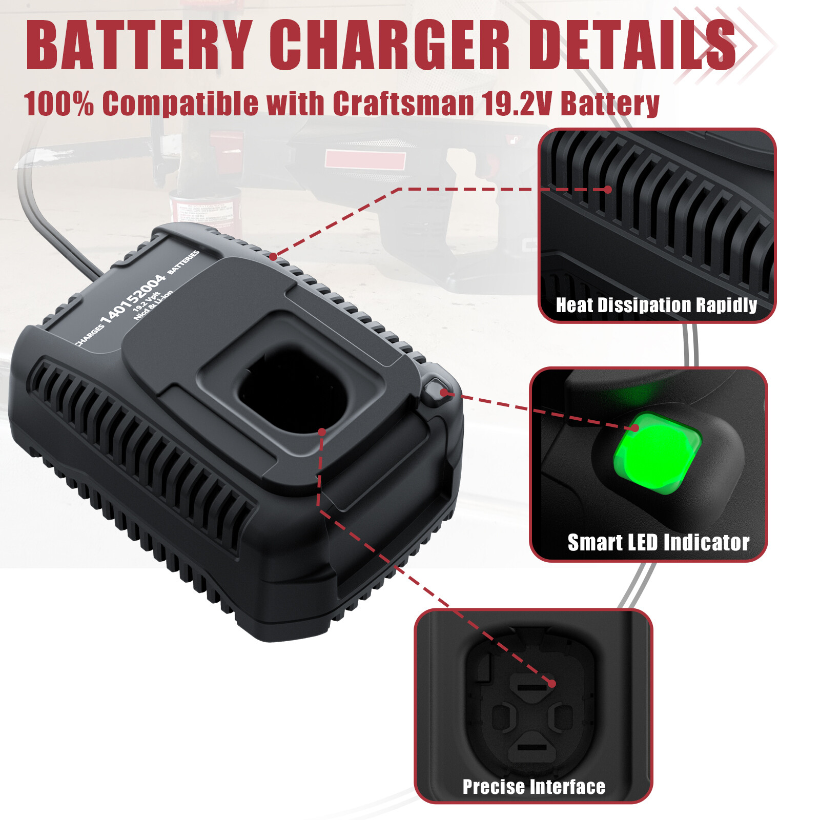 1-2pack For CRAFTSMAN 19.2 VOLT C3 LITHIUM DIEHARD BATTERY PACK 315.PP2011 6.0Ah