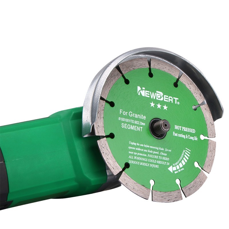 Corded Angle Grinder 6 Inch 1680W Industrial Metal Grinding Cutting 8800RPM