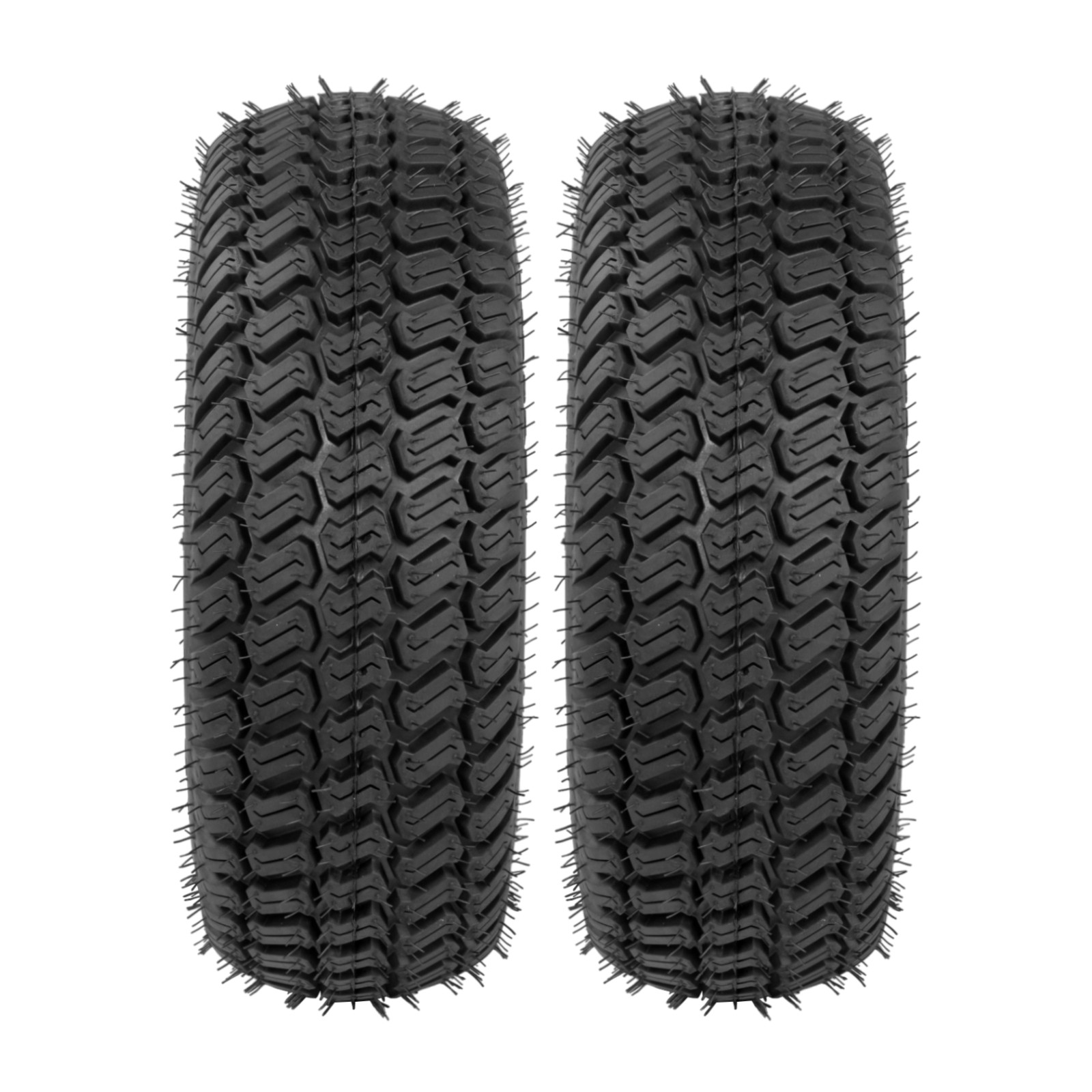 Set of 2 16×6.50-8 Lawn Mower Tractor Tires & Wheels 4 Ply 16×6.5-8 Tubeless