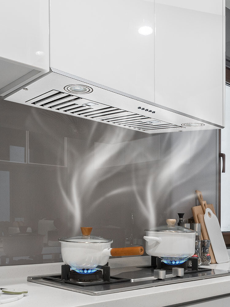 VEVOR 30″ Built-In/Insert Range Hood 800CFM 3-Speed Exhaust Fan Kitchen Stove