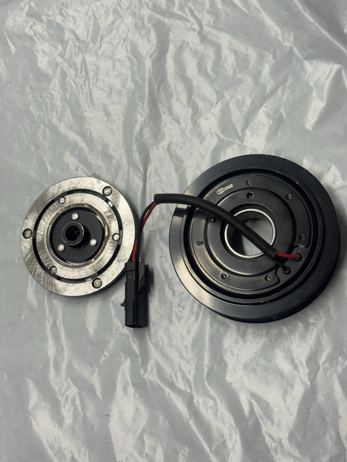 AC Compressor Clutch Kit Assembly Pulley Coil Hub Universal Replacement NEW