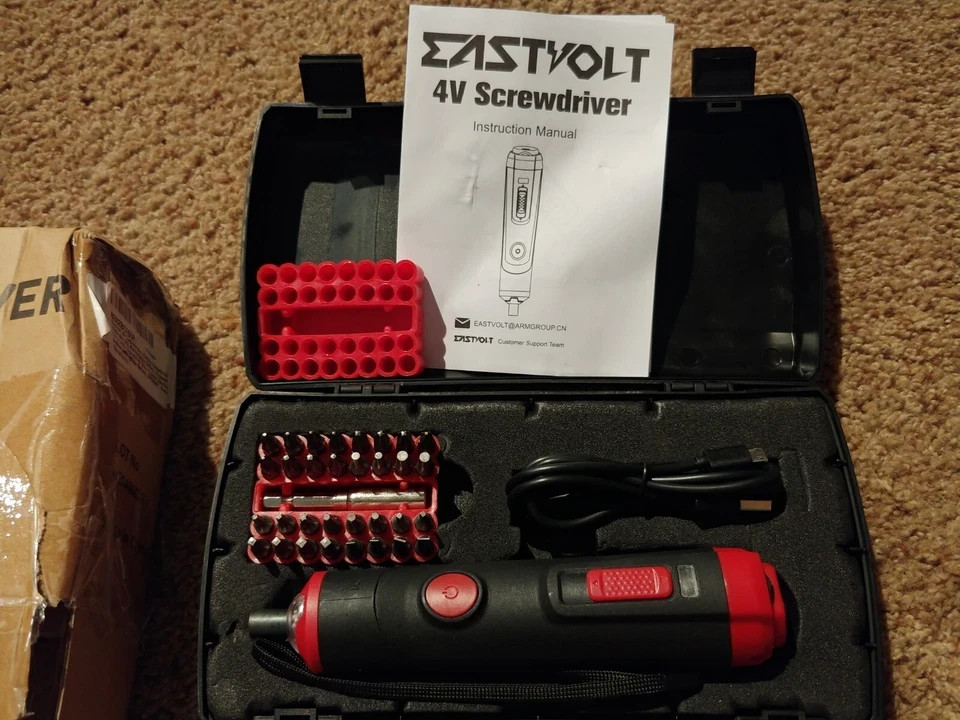 Eastvolt 4V Screwdriver 1500MAH LI-ION New in the Box