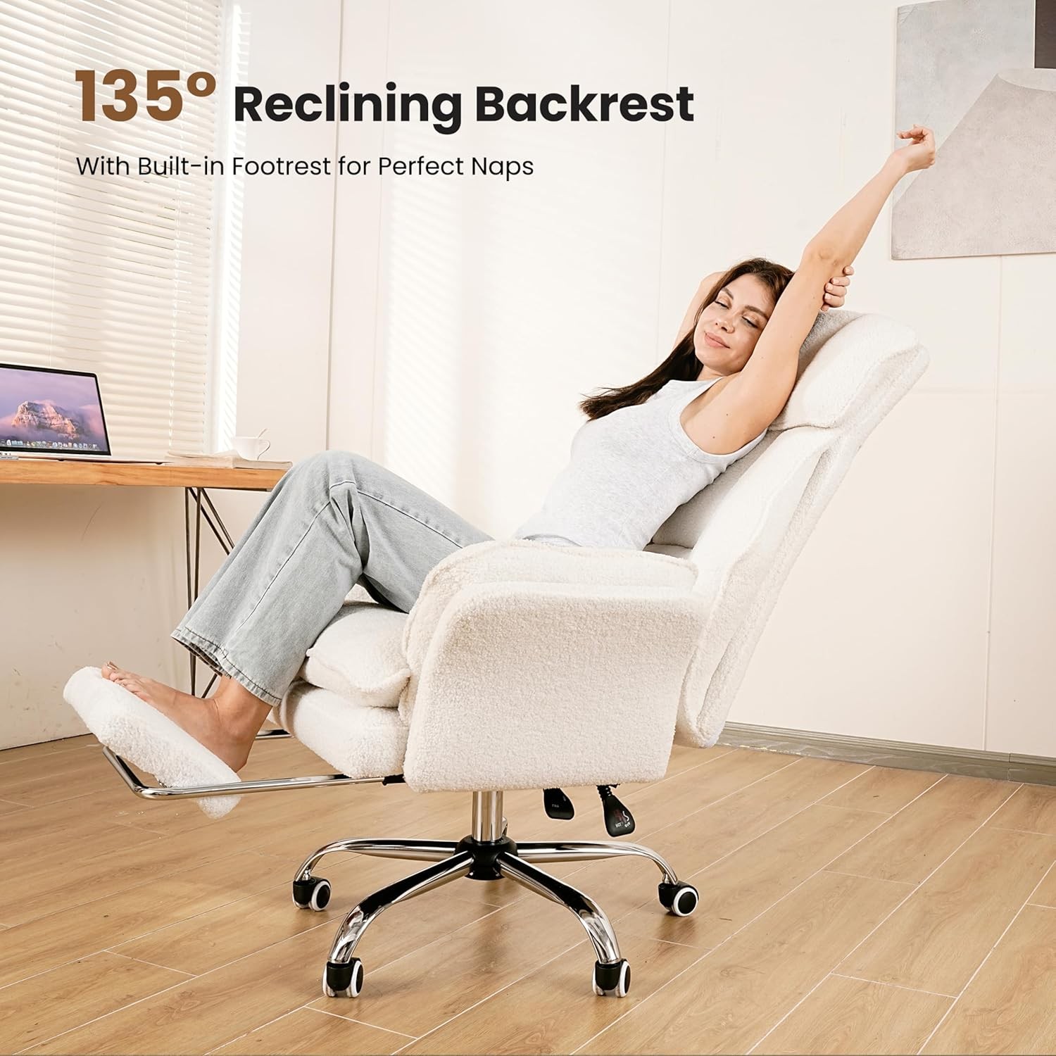 Ergonomic Office Chair Desk Chair Computer Gaming Chair High Back Adjustable NEW