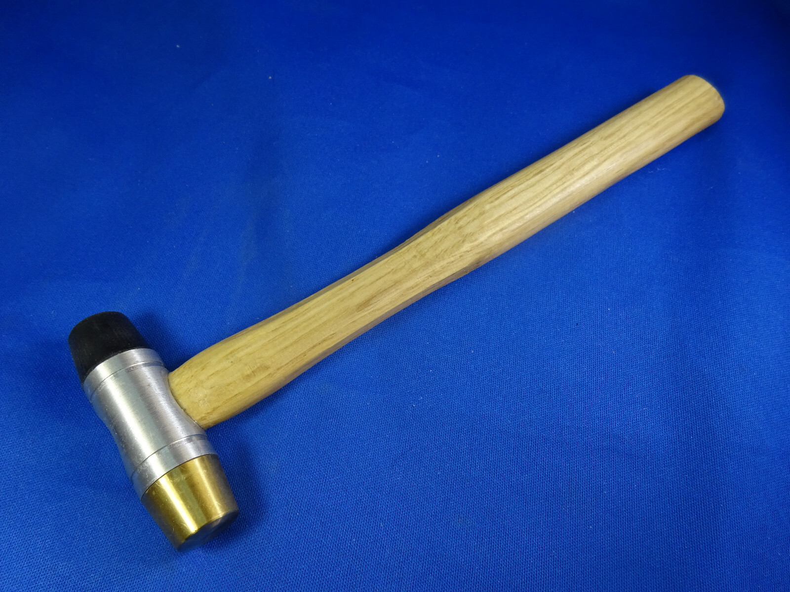 5 in 1 Interchangeable Hammer, Brass Copper Nylon Plastic Rubber Heads Gun Smith