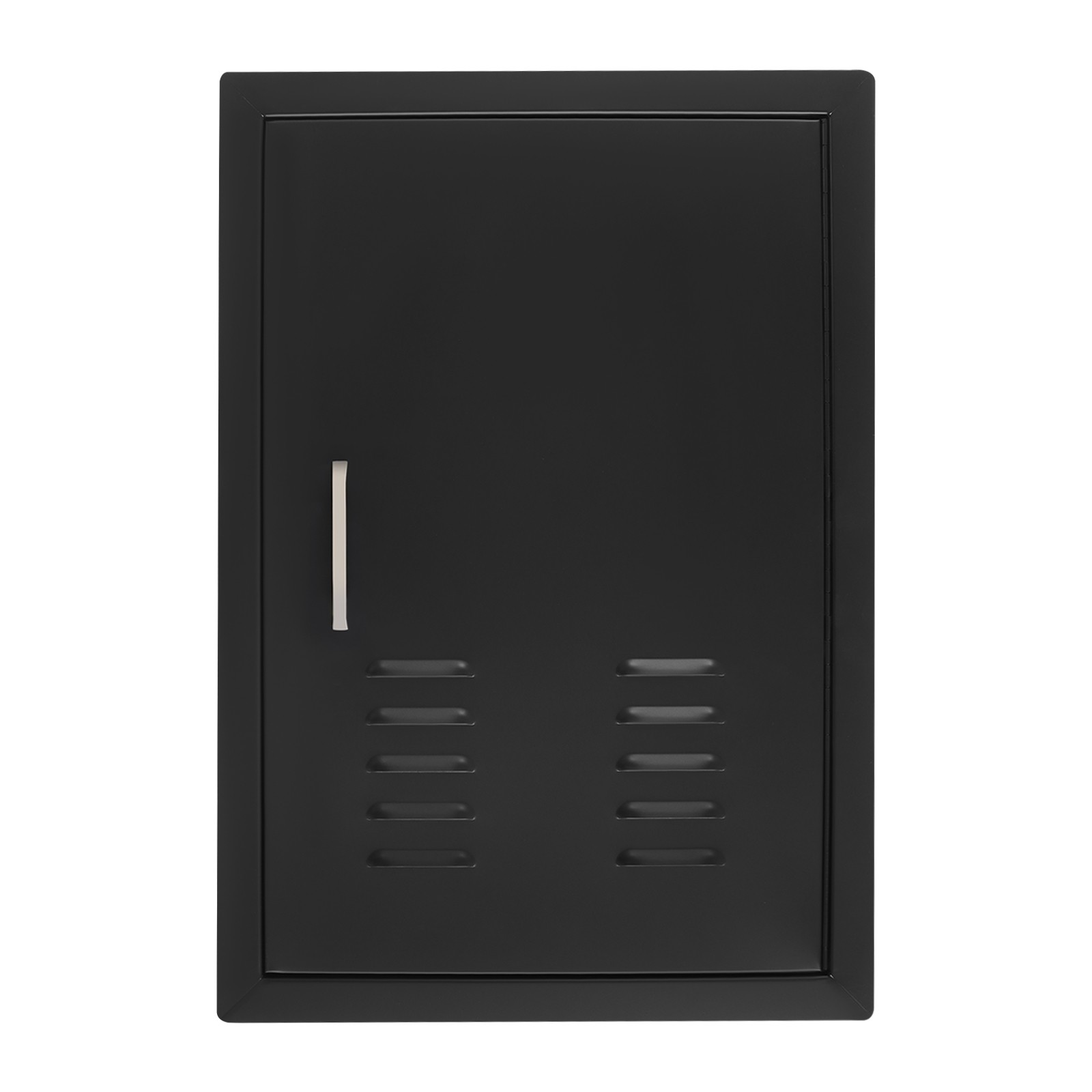 BBQ Access Door Black, Kitchen Doors, Flush Mount Single Vertical Door for BBQ