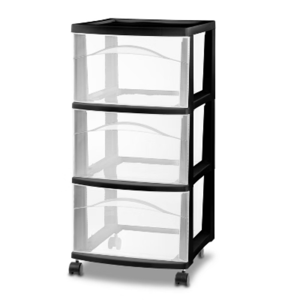 3 Drawer Medium Cart – Multi-purpose storage for lightweight items in any room