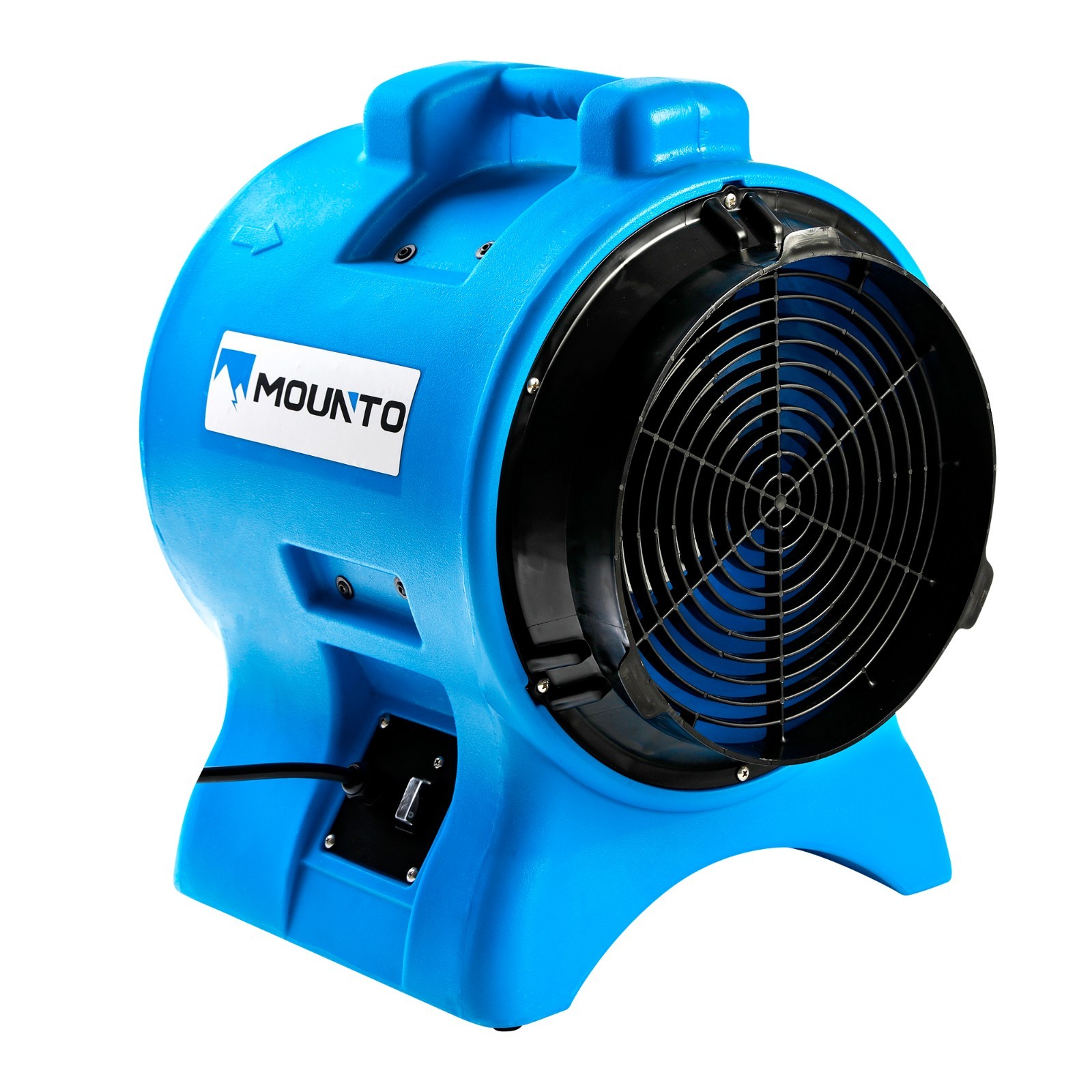 MOUNTO 12” Axial Fan 3000 CFM Industrial Ventilation Exhaust Fan High Velocity