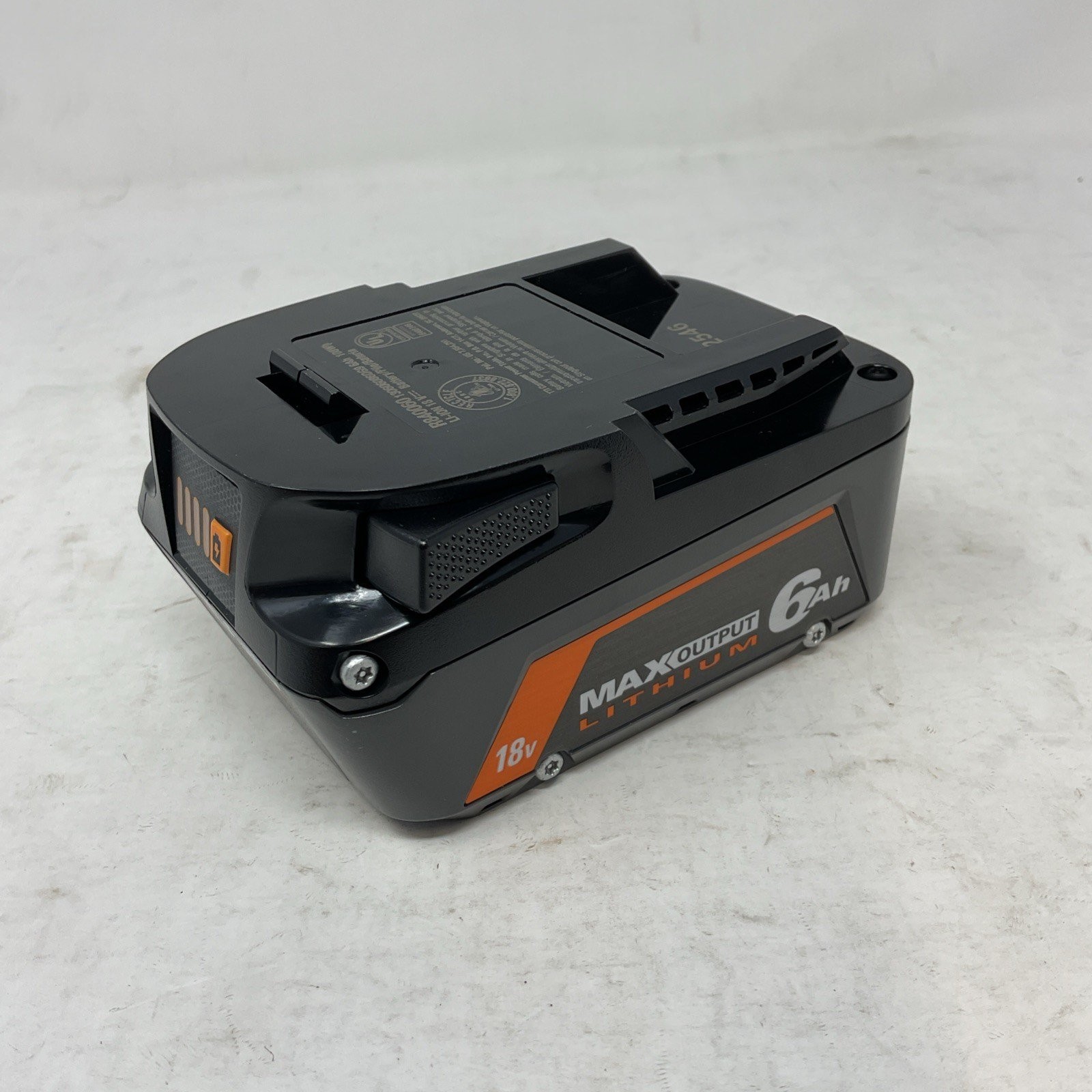 Ridgid 18V Volt Max Output 6 Ah Lithium Ion Battery Model R840060