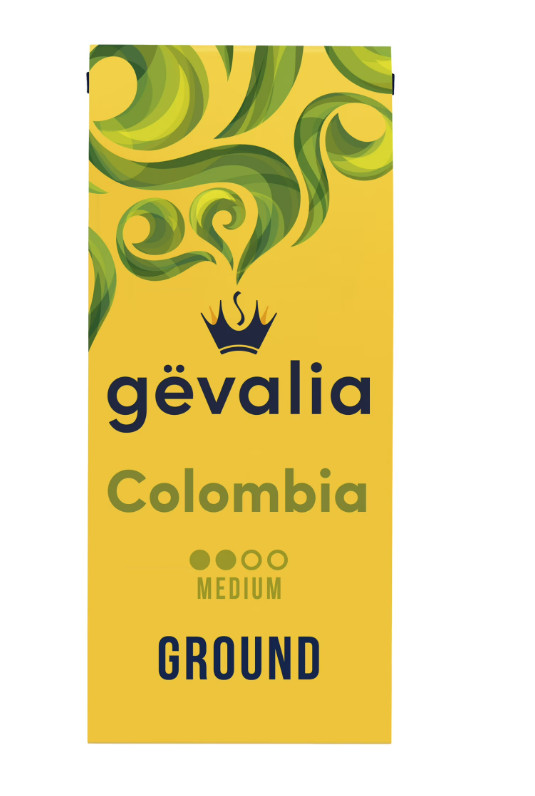 (2 PACK) Gevalia Medium Roast Columbia Arabica Ground Coffee, 12 oz. Bag