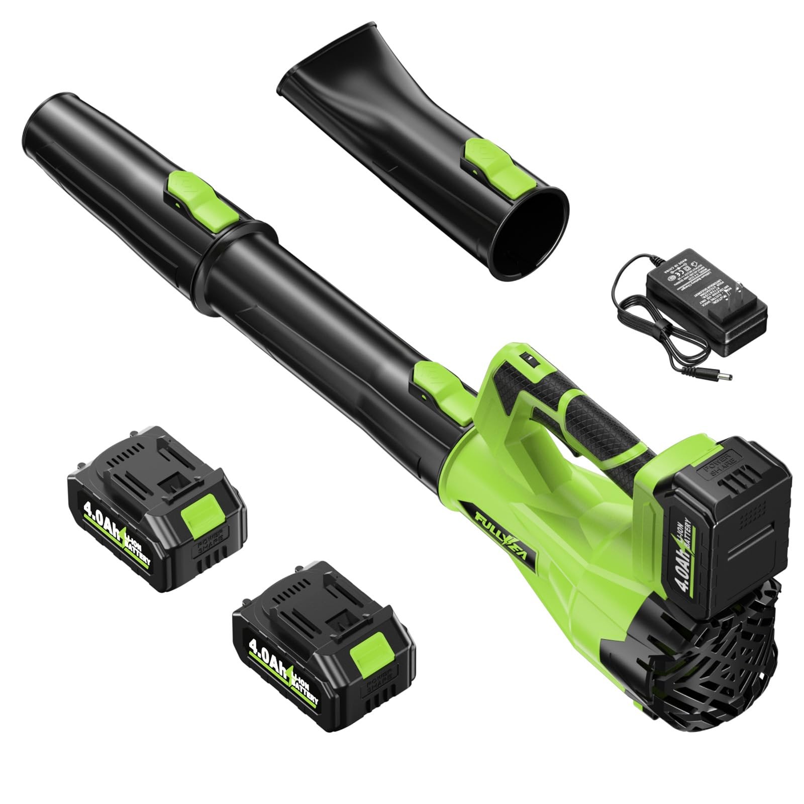 Cordless Leaf Blower 500CFM 150MPH 6 Speed Modes – Battery Powered for Yard