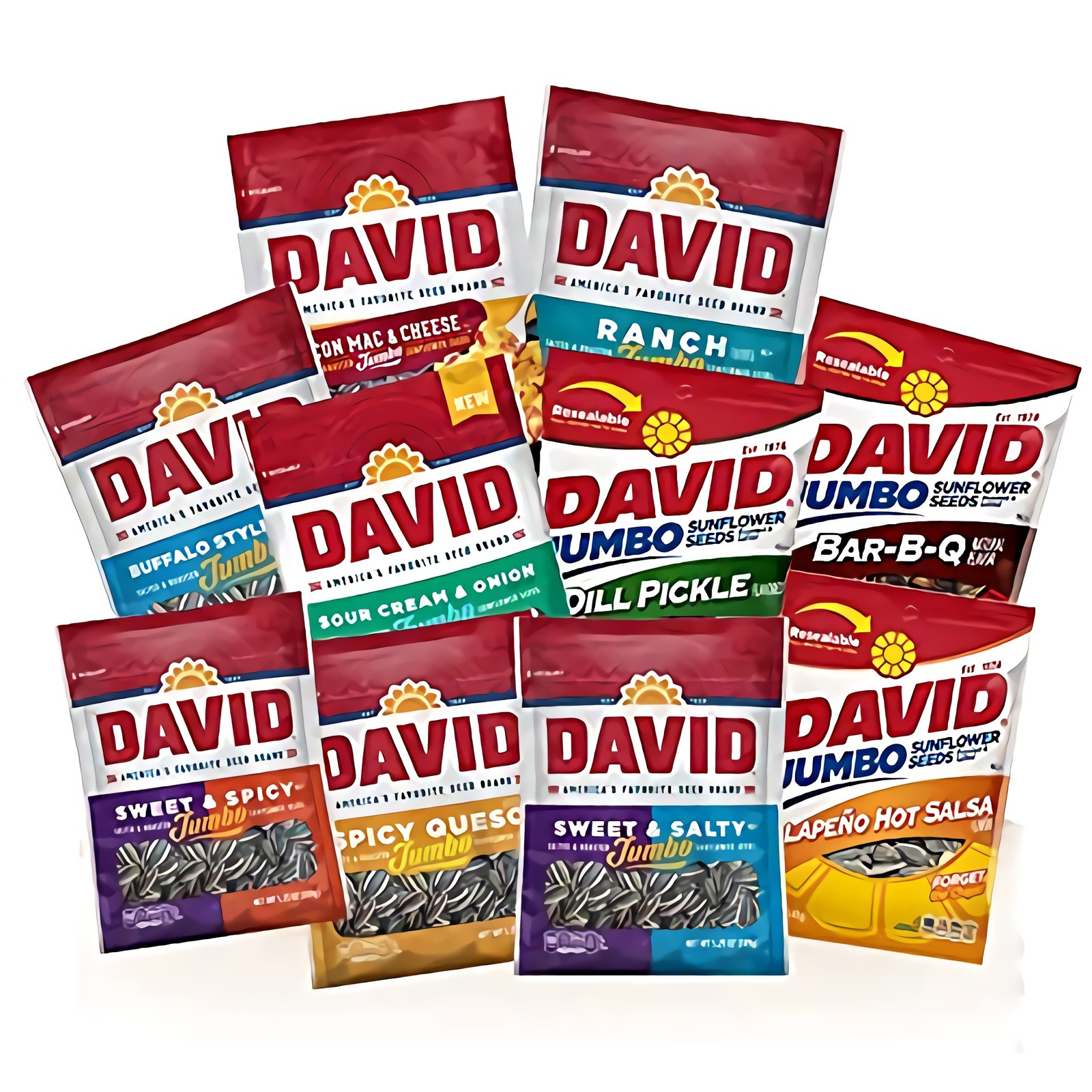Tribeca Curations | Sunflower Seeds Ultimate Variety Pack by BIGS and DAVID | 20
