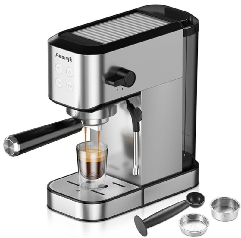 Aeomjk Espresso Coffee Maker Model CM5020 1350 Watt New Open Box