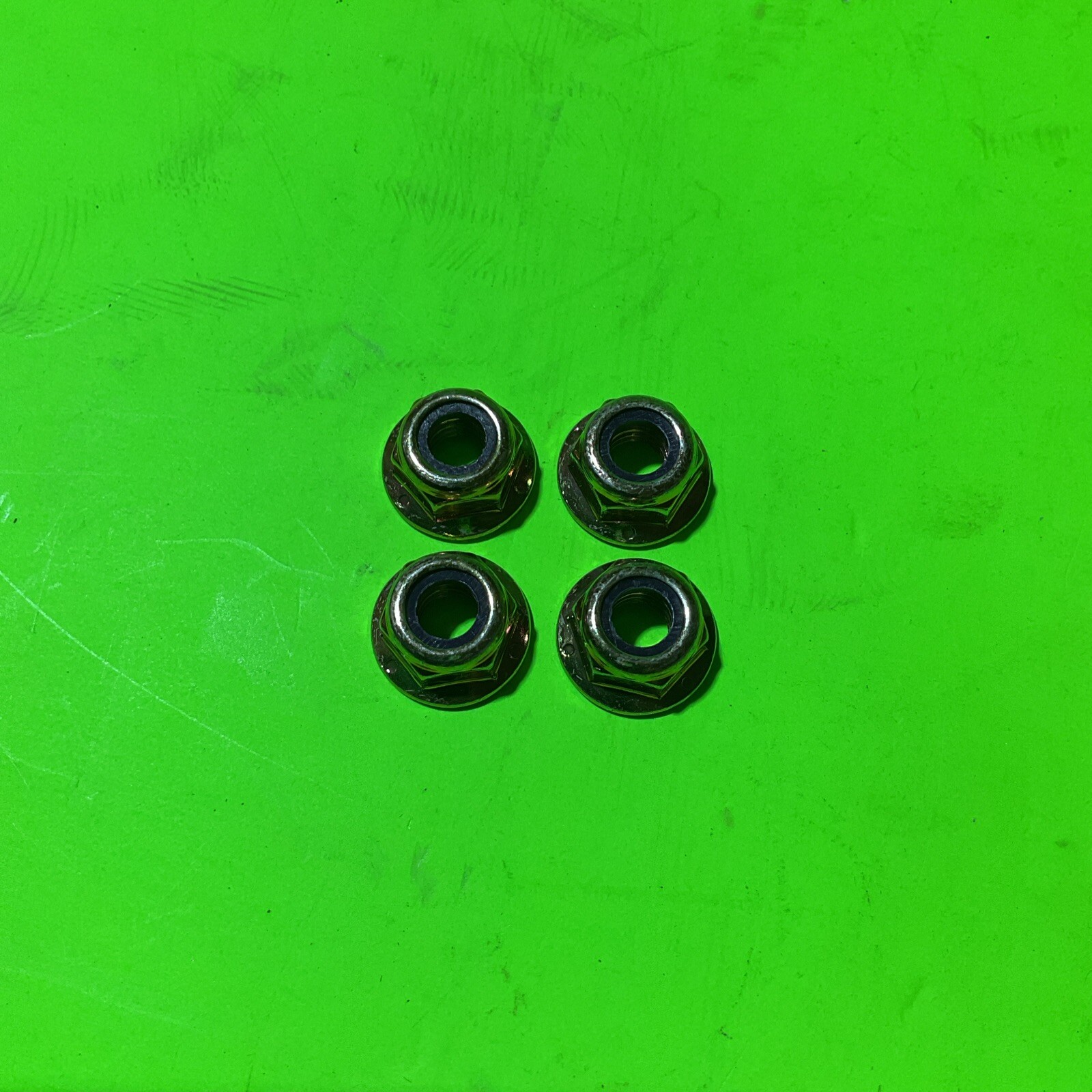 4-Pack Genuine OEM Husqvarna 594944401 Nyloc Flange Nut 5/16-18 Fits 890+ Models