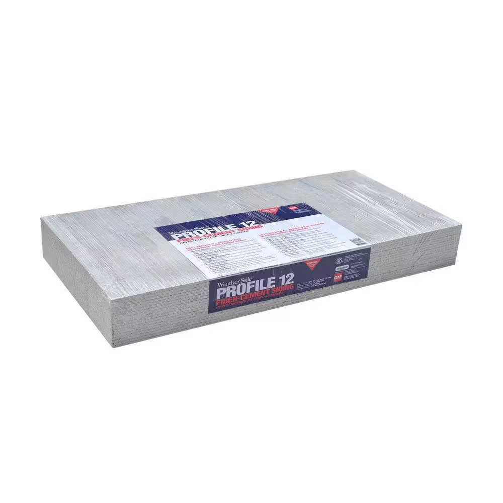 12 inch x 24 in Fiber Cement Shingle Siding Asbestos Replacement Ready to Pain