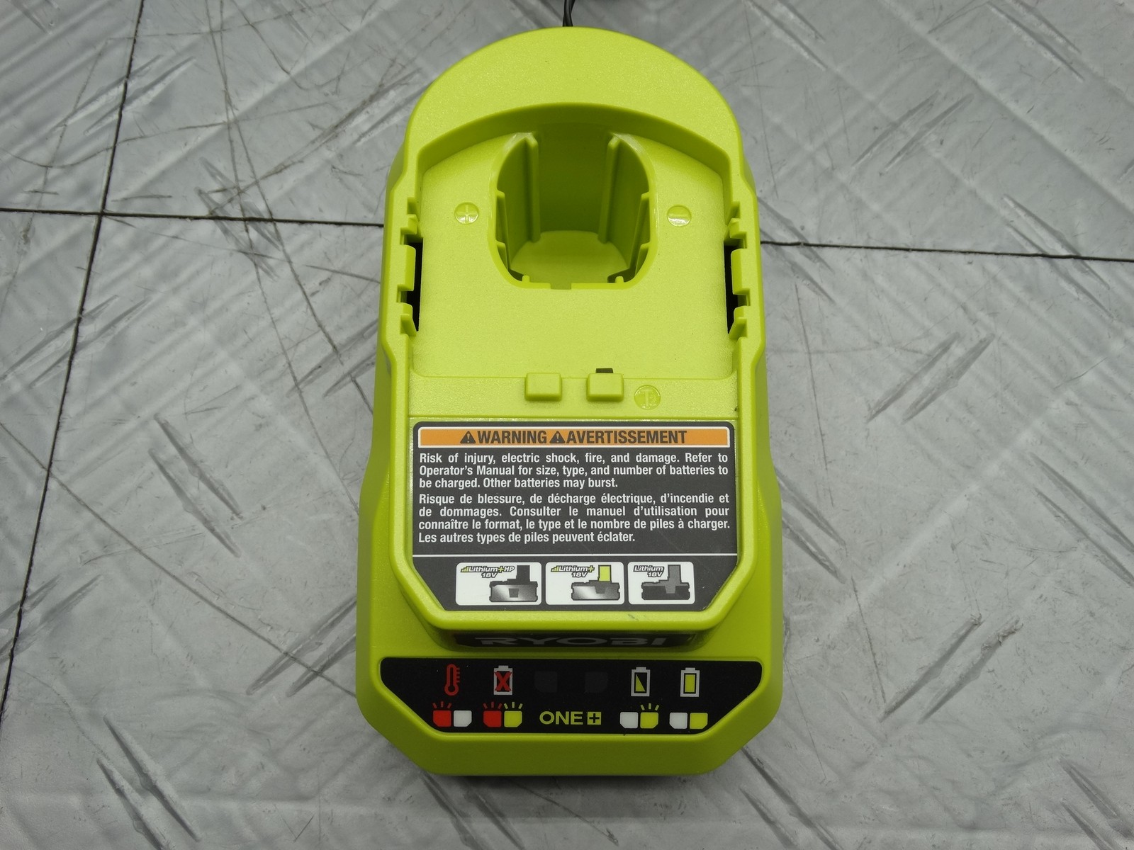 RYOBI ONE+ 18V Lithium-Ion Charger PCG002