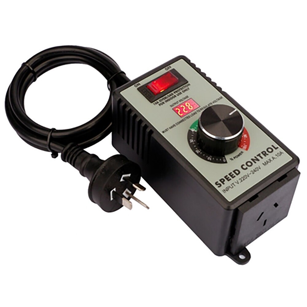 110V 220V Speed Controller Stepless Speed Control Switch Max 10A 4000W