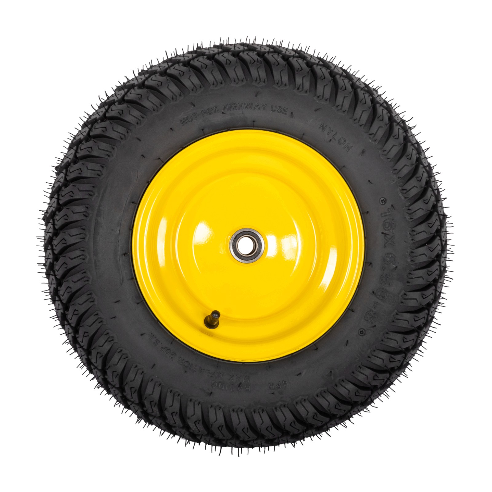 Set of 2 16×6.50-8 Lawn Mower Tractor Tires & Wheels 4 Ply 16×6.5-8 Tubeless