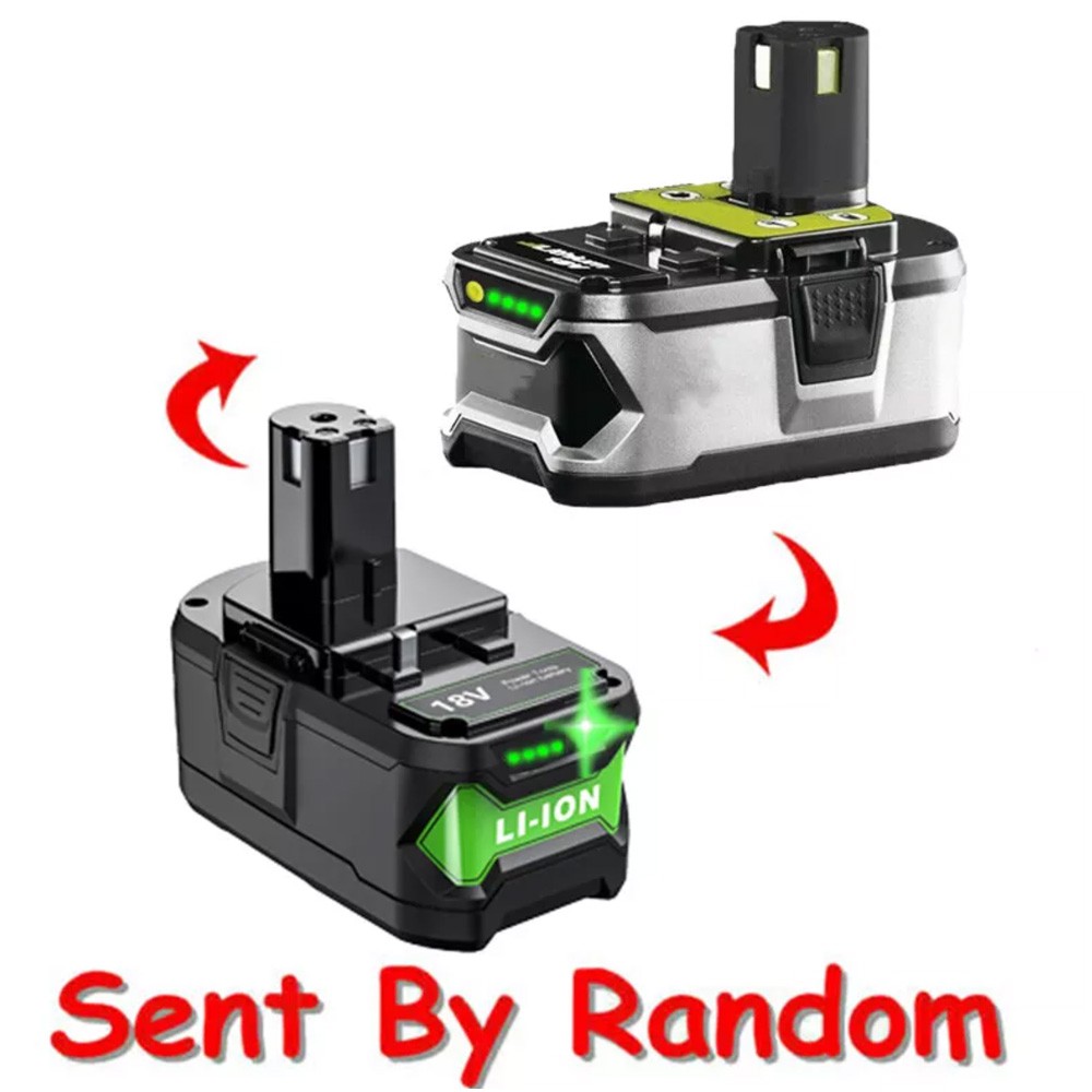 18V 8.0Ah For RYOBI P108 One Plus High Capacity Battery Lithium-Ion P107 New