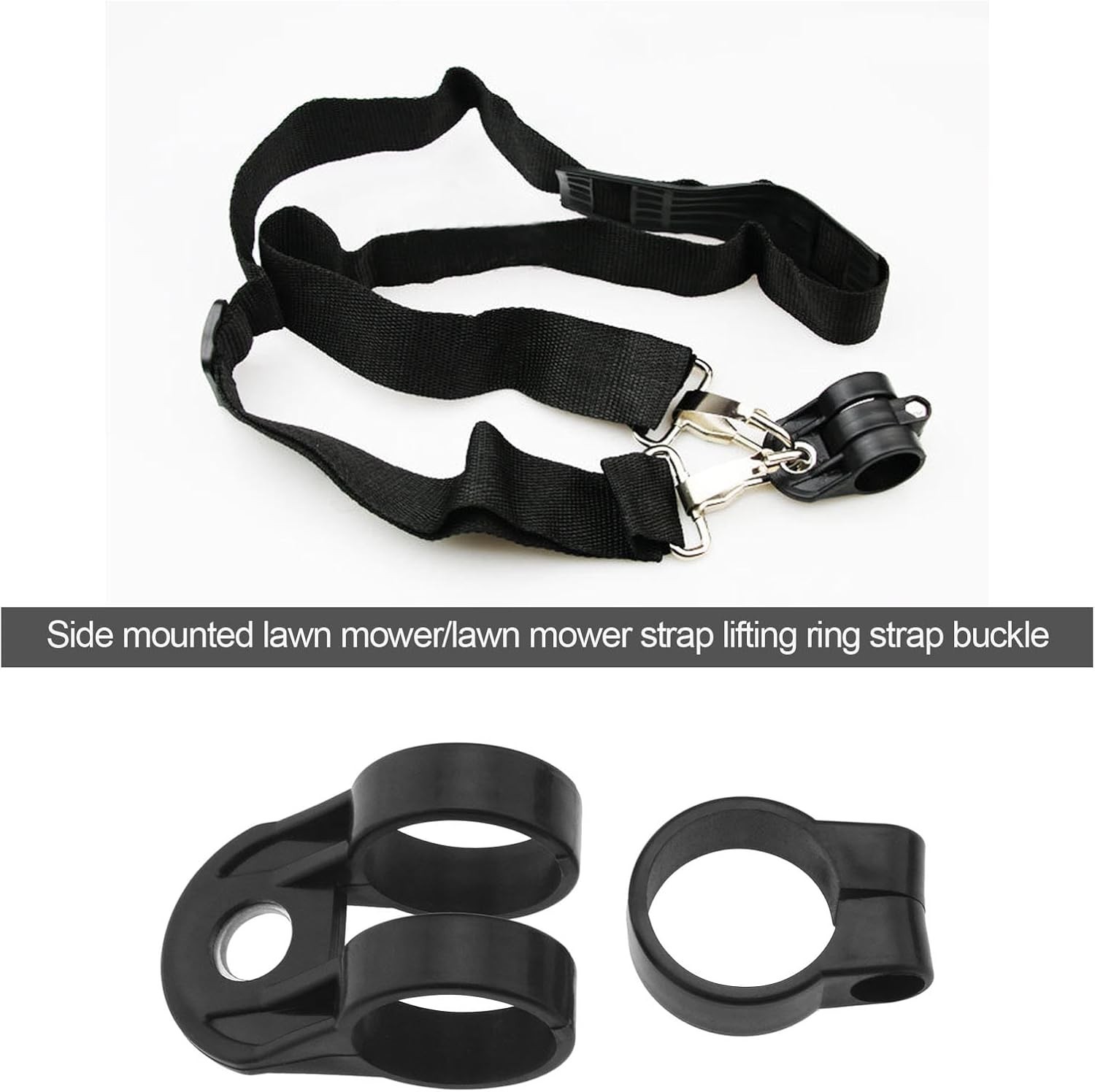 2pcs 26mm Brushcutter Harness Clip – Easy Install Hook for Lawn Mowers