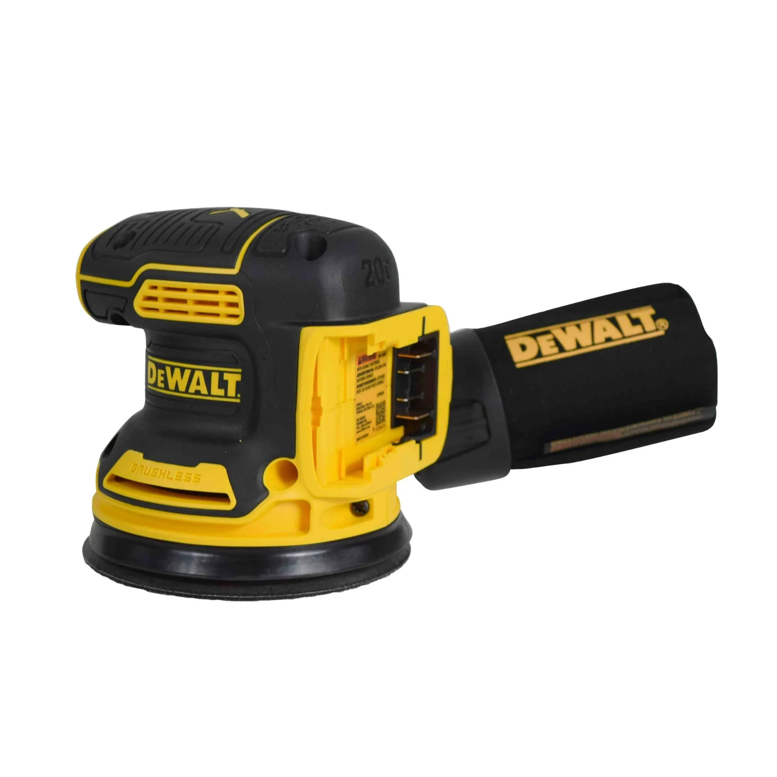 DEWALT DCW210B 20V MAX XR 5″ Brushless Cordless Random Orbital Sander & Dust Bag