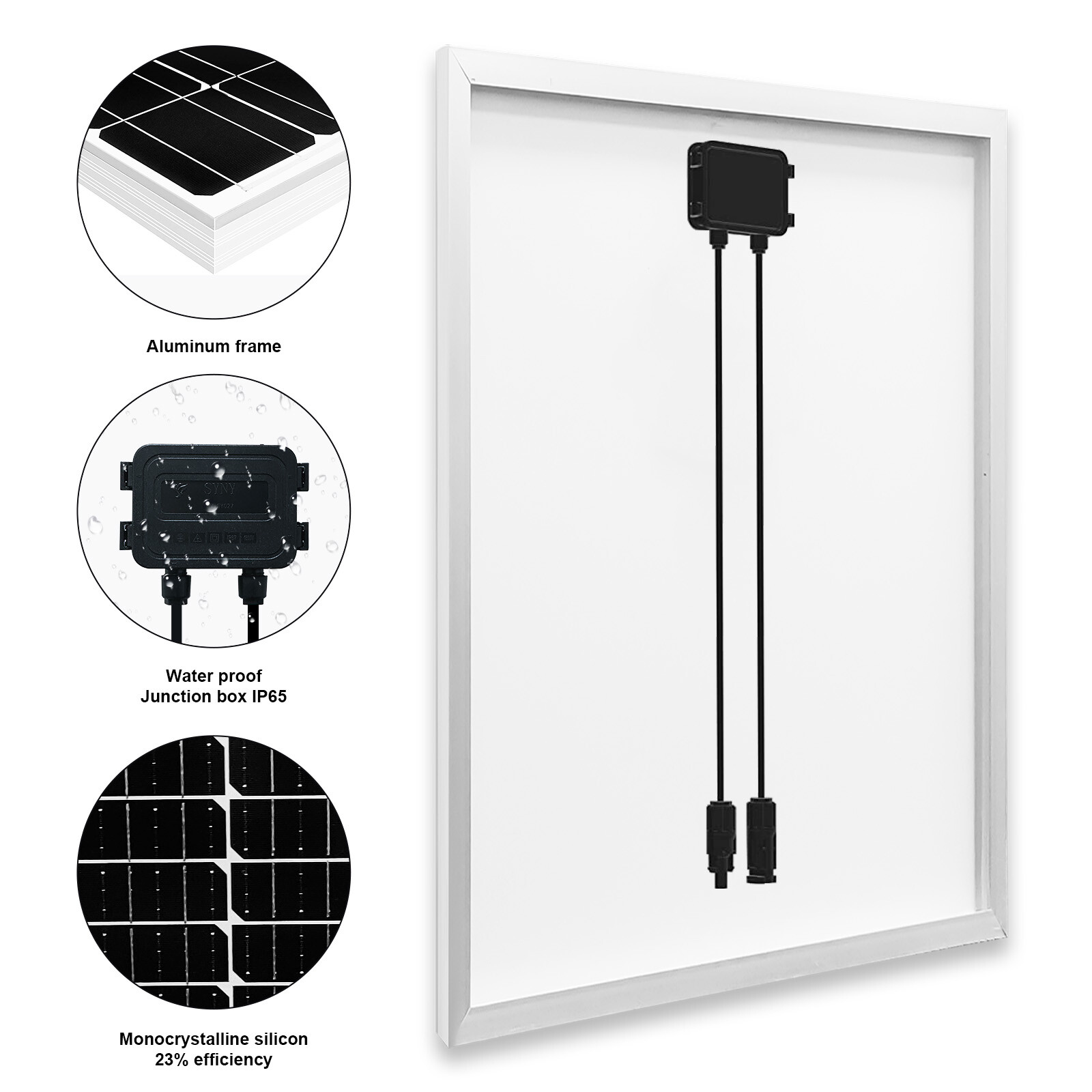 Solar Panel Kit 1000W 12V Off Grid RV with Battery and Controller Home Boat