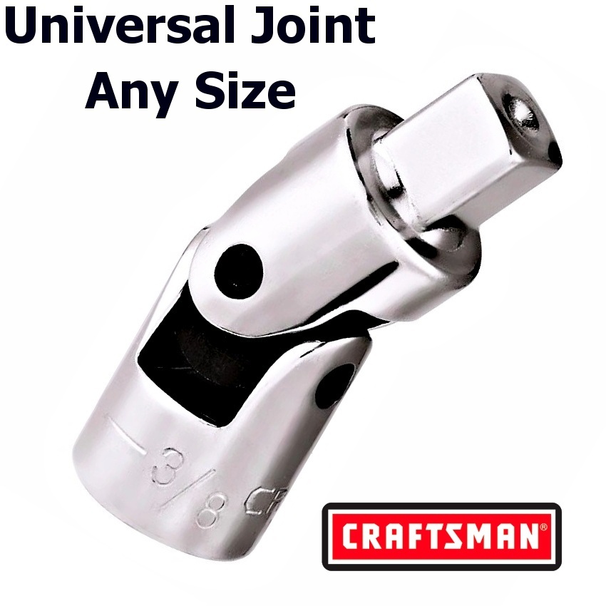 Craftsman 1/4″ 3/8″ 1/2″ in. Universal Joint – Swivel Ratchet Tool – ANY SIZE