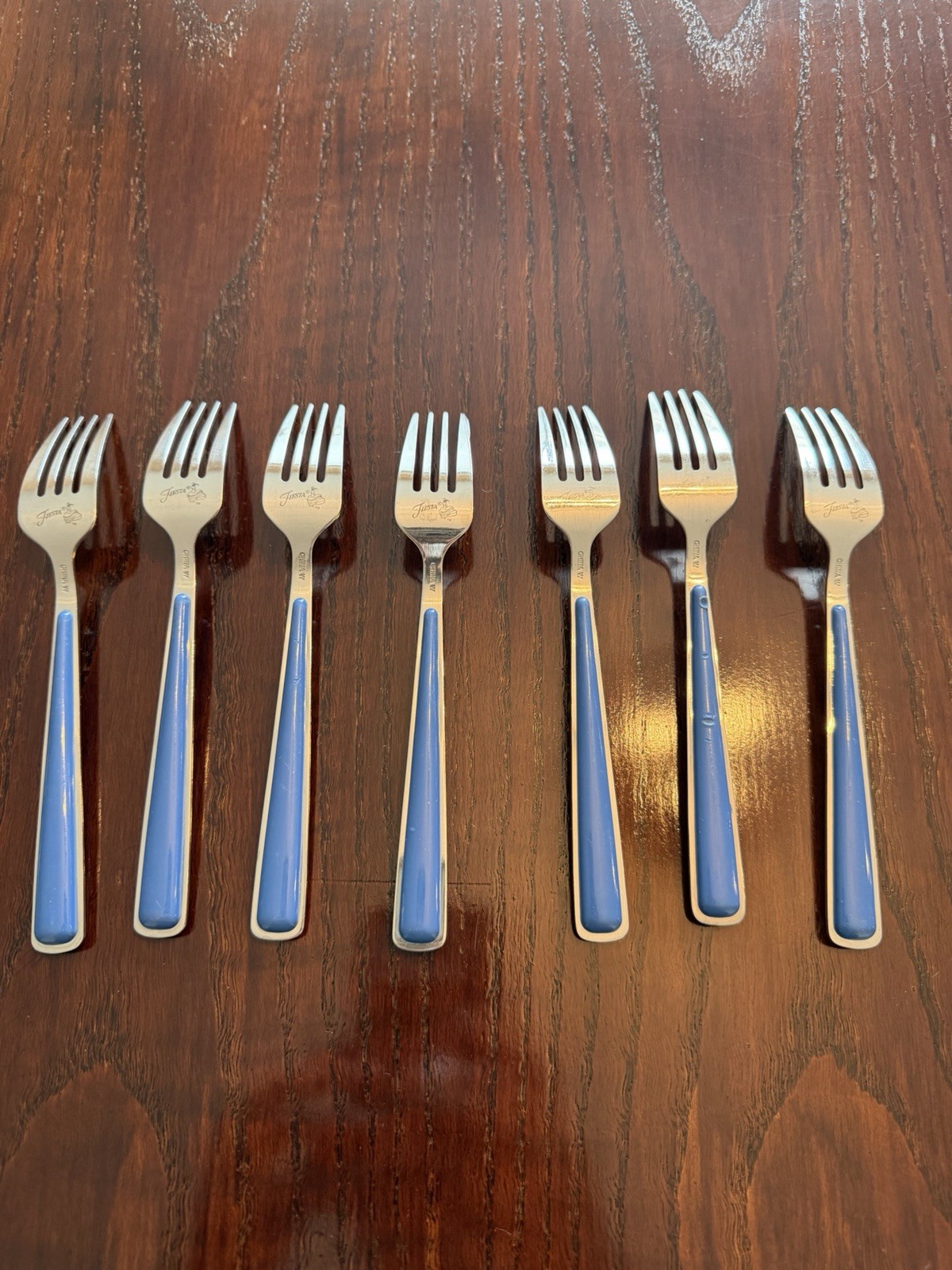 Fiesta Merengue Flatware 37 Piece Stainless Steel ABS Plastic