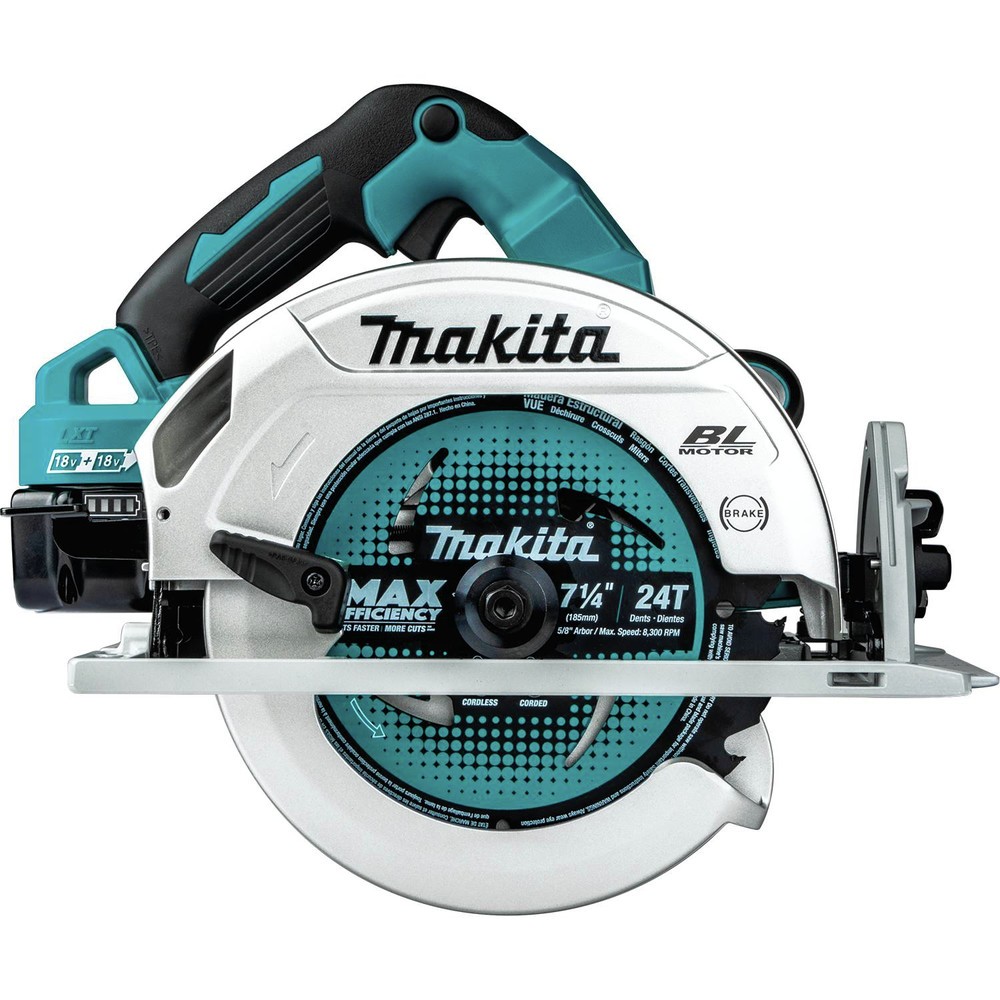 Makita 18V X2 LXT 7-1/4″ Circular Saw Kit (5 Ah) XSH06PT-R Certified Refurbished