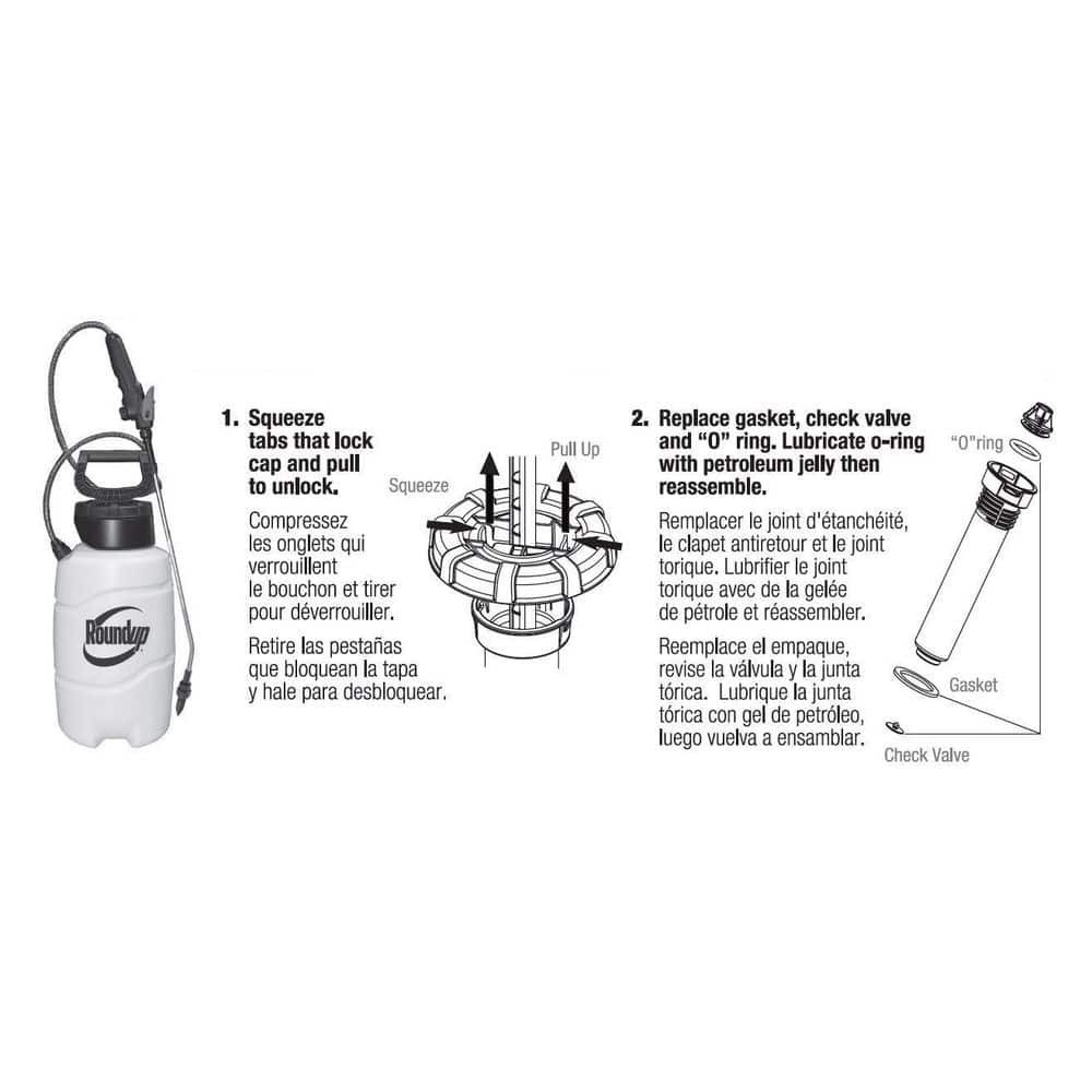 Sprayer Repair Kit for Roundup & Ortho Sprayers – Easy to Install, Durable Parts