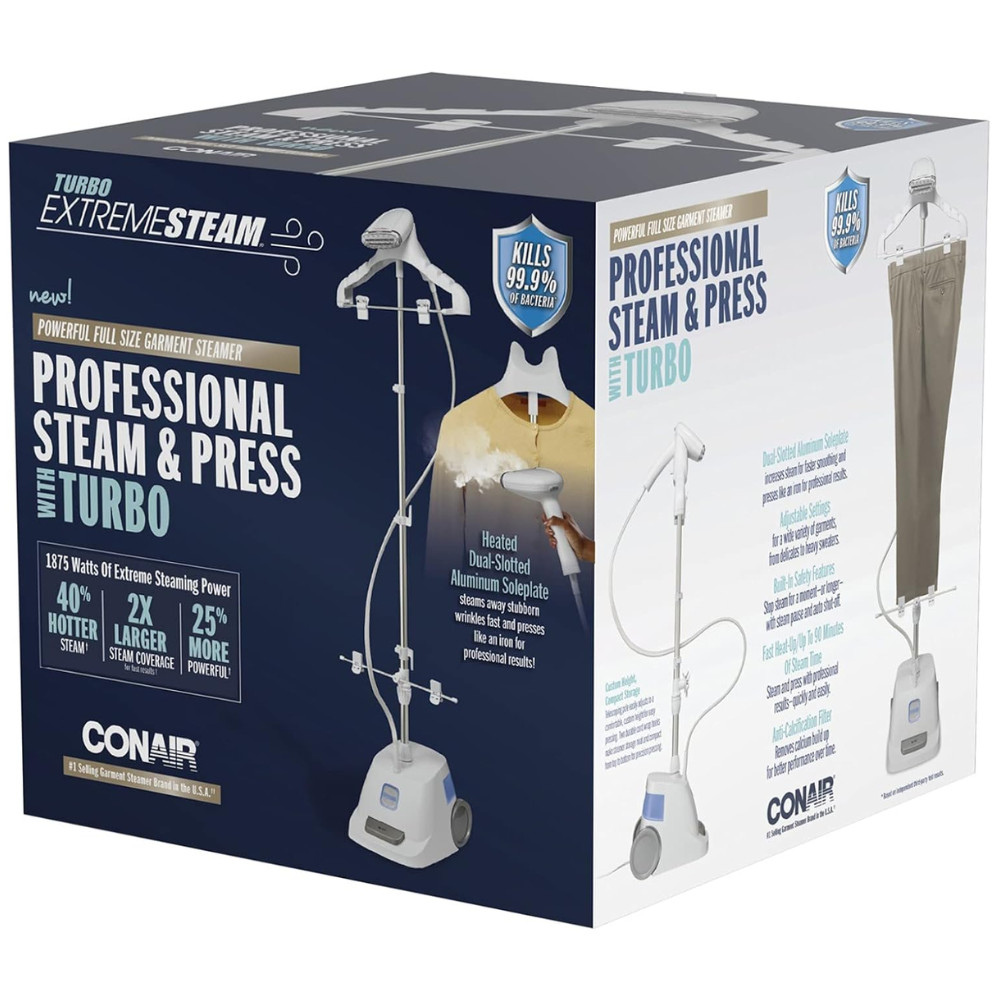 Conair Full Size 1875W Ultimate Professional Steam and Press Turbo (GS121)