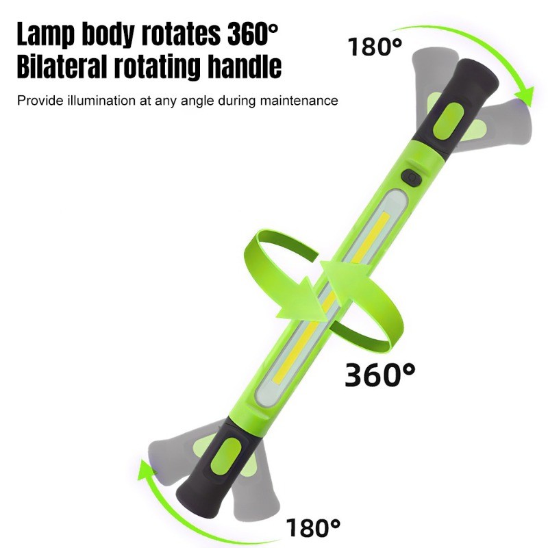 3000LM 5000MAH Rechargeable LED Work Light with 3 Lighting Modes for Car Repair