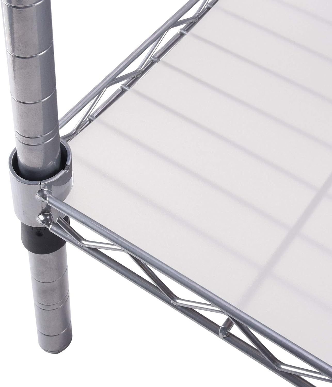 Wire Shelf Liner 14×24 Waterproof Plastic 5 Pack Flat Heavy Duty Shelving Mats