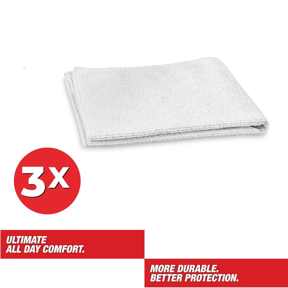 3PCS Microfiber Cleaning Cloth Towel Rag Car Polishing No Scratch Auto Detailing