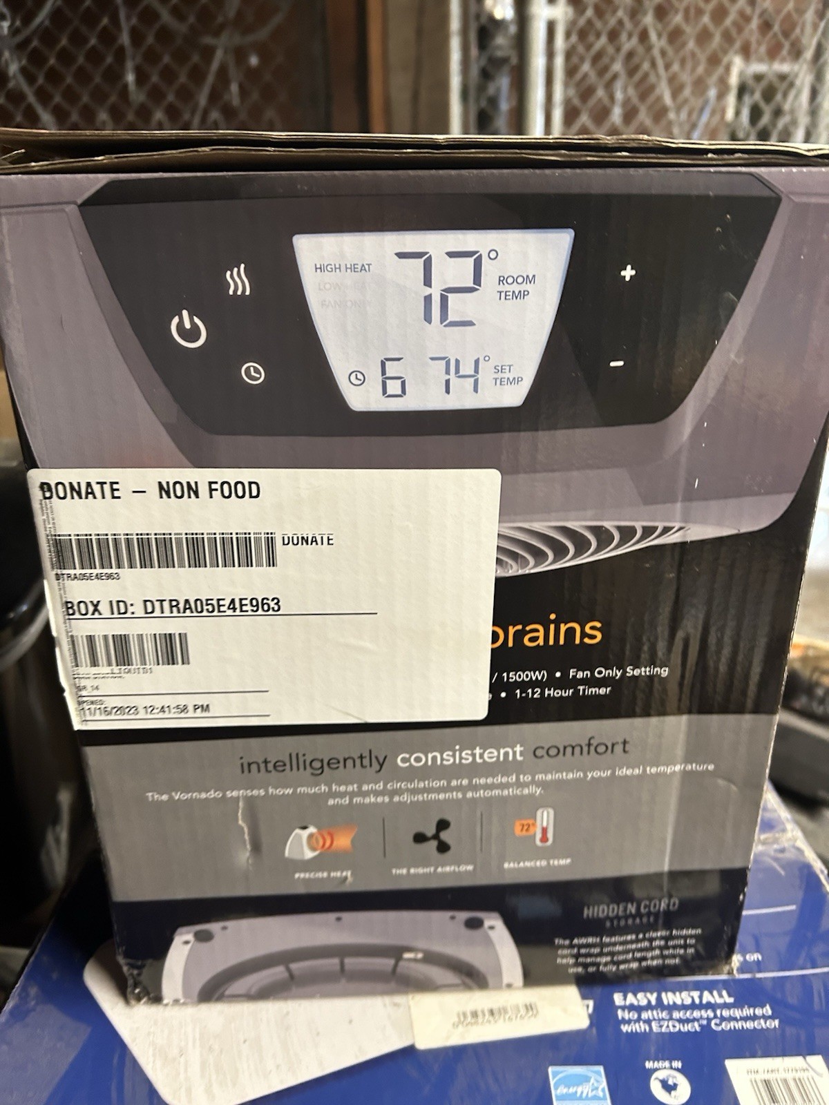 Vornado Whole Room Heater and Fan The AWRH