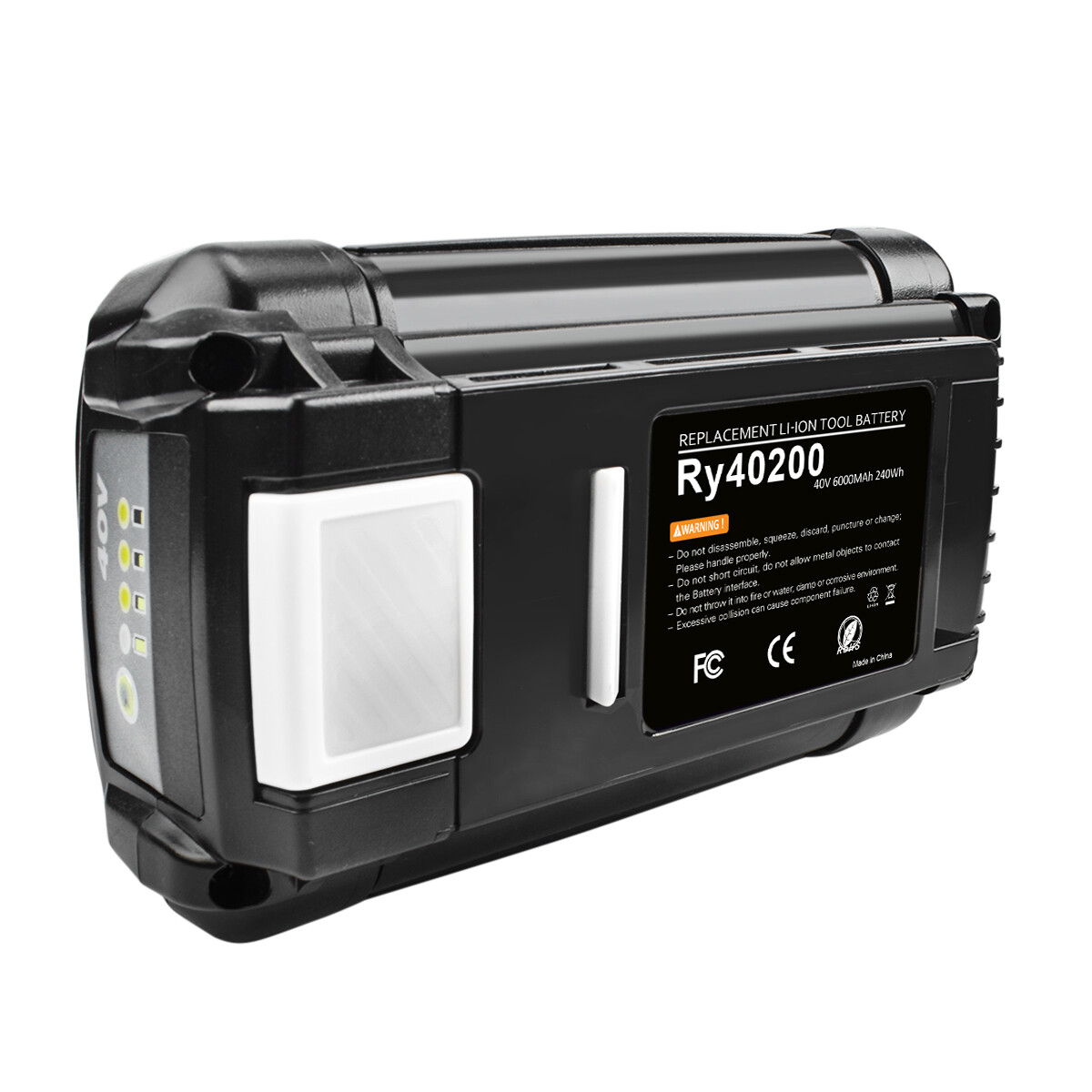 40V 6.0Ah Max Battery For Ryobi 40 Volt Lithium-ion OP4050 OP40601 High Capacity
