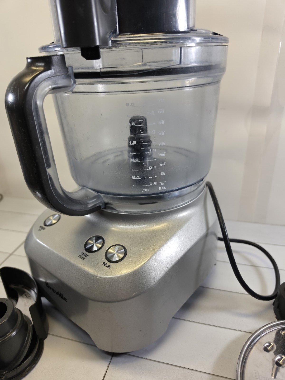 Breville BFP660SIL SILUSC Sous Chef 12 Cup Food Processor, Silver – BFP660