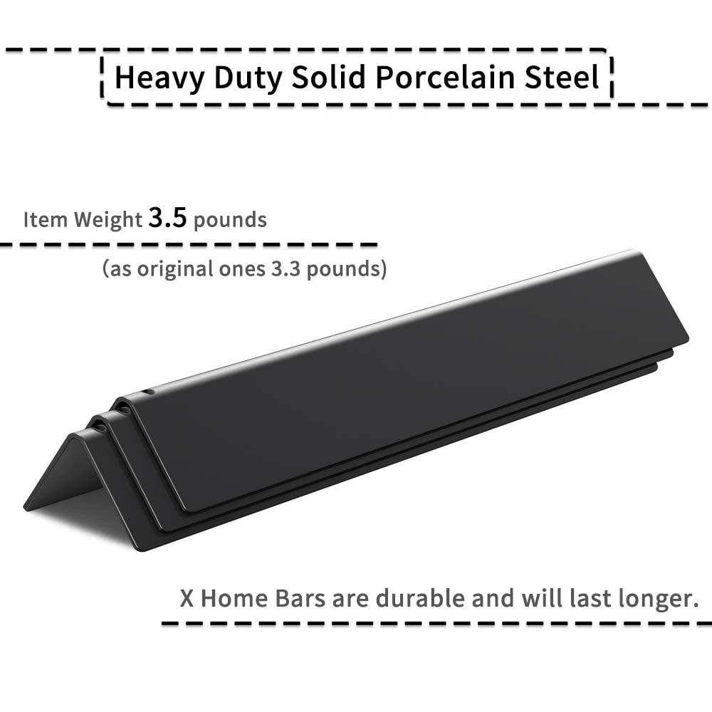 15.3″ Flavorizer Bars 7635 for Weber Spirit II 200 E210 E220 Grill 3-Pack