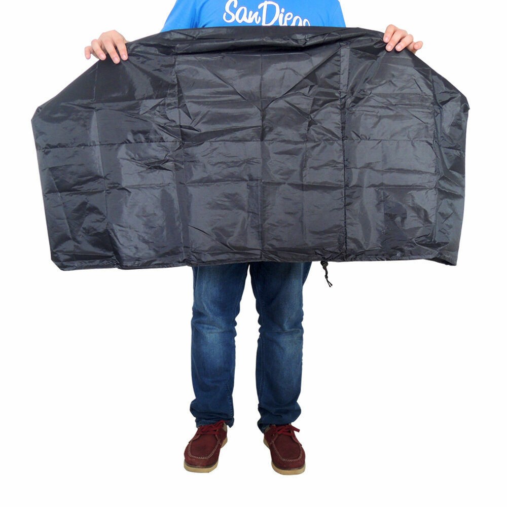 32-inch Patio Round Fire Pit Cover Waterproof UV Sun Protector Grill BBQ Covers