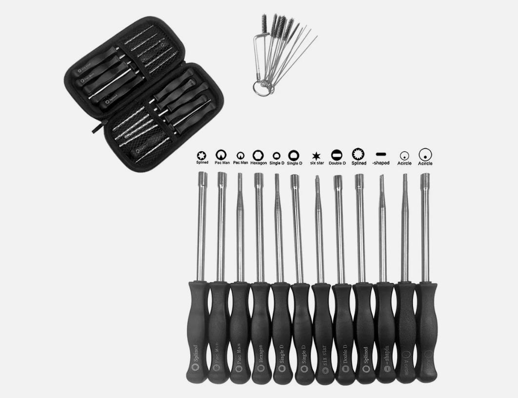 12x Screwdriver Carburetor Adjustment Tool Carb Adjust Kit fits 2stroke engines