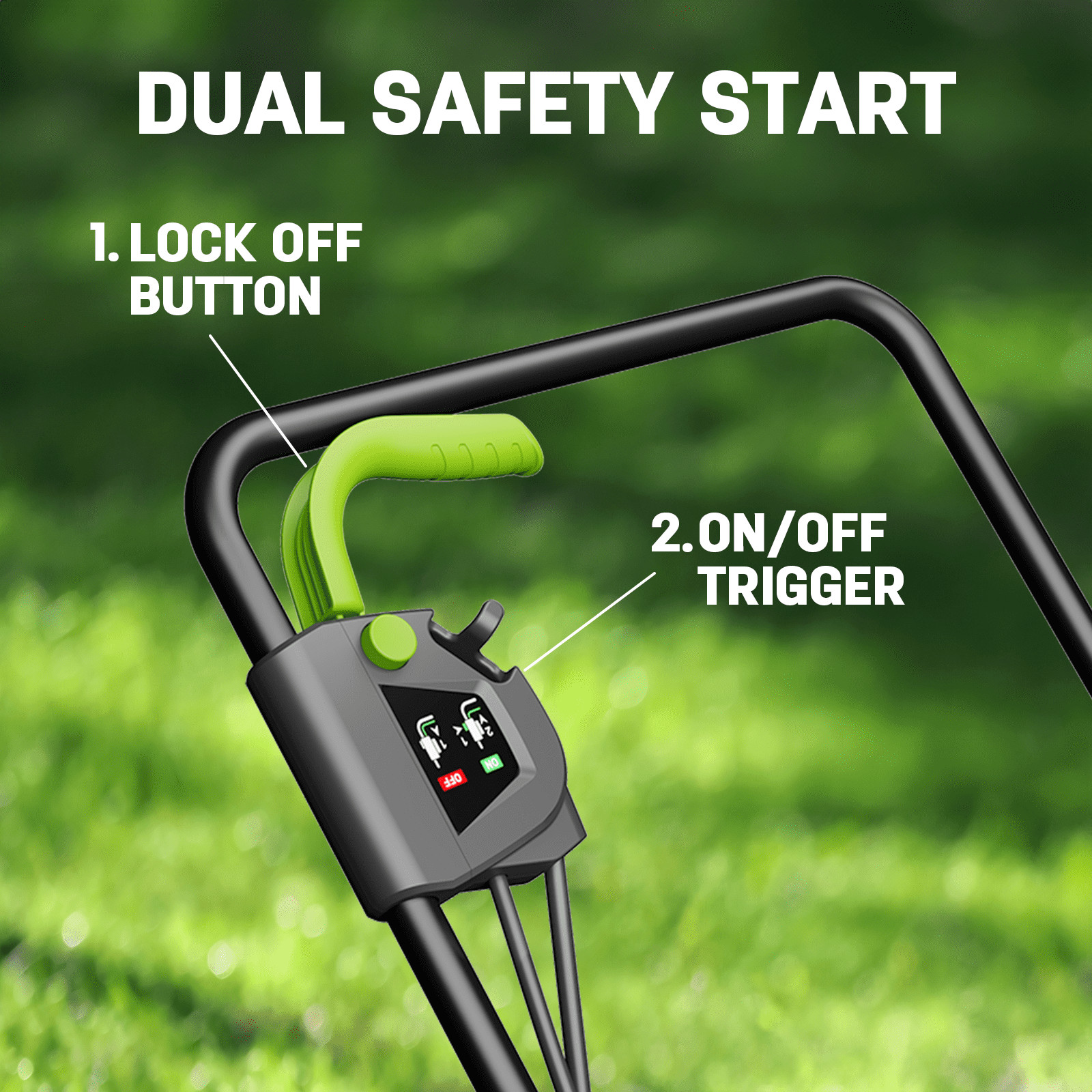 Steelite 13 Inch 11-Amp Corded Electric Lawn Mower with 8-Gallon Collection Bag