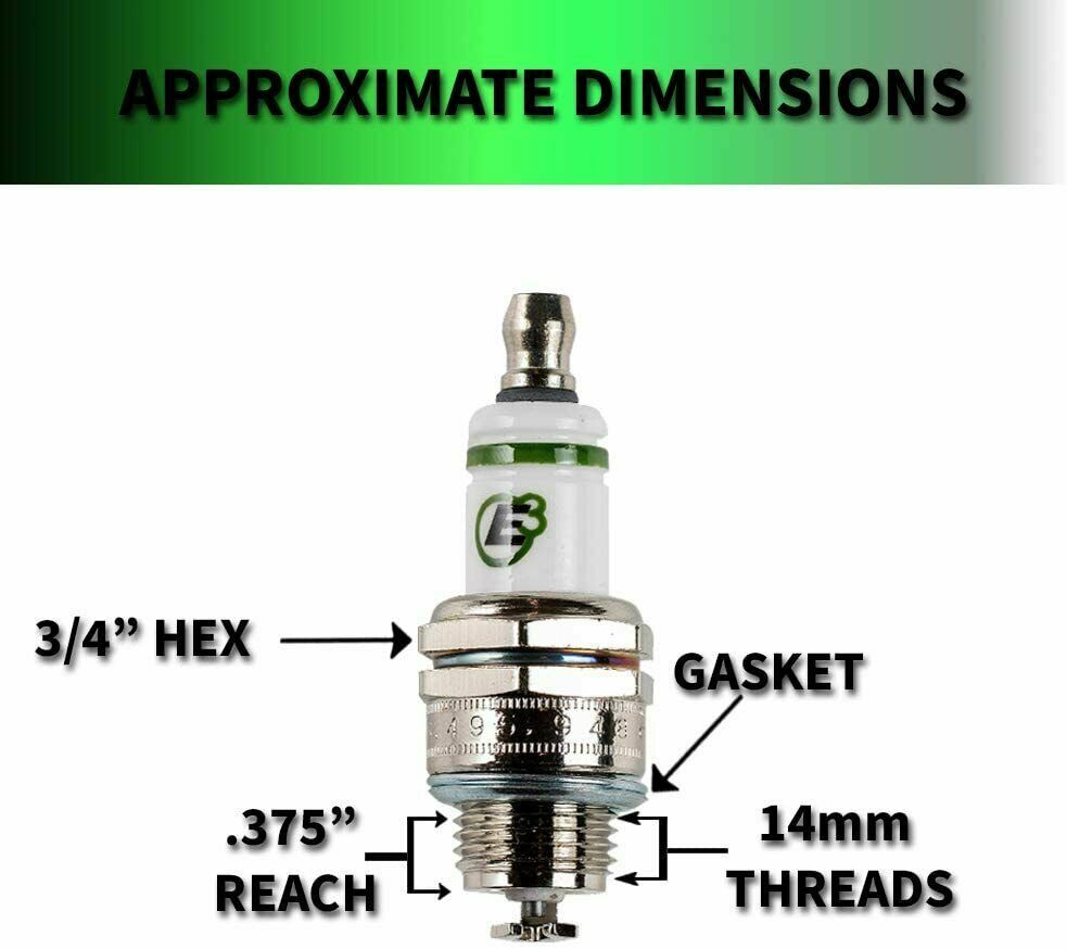 E3 Spark Plug E3.12 Fits Many Small 2 cycles NEW FACTORY SEALED FREE SHIPPING