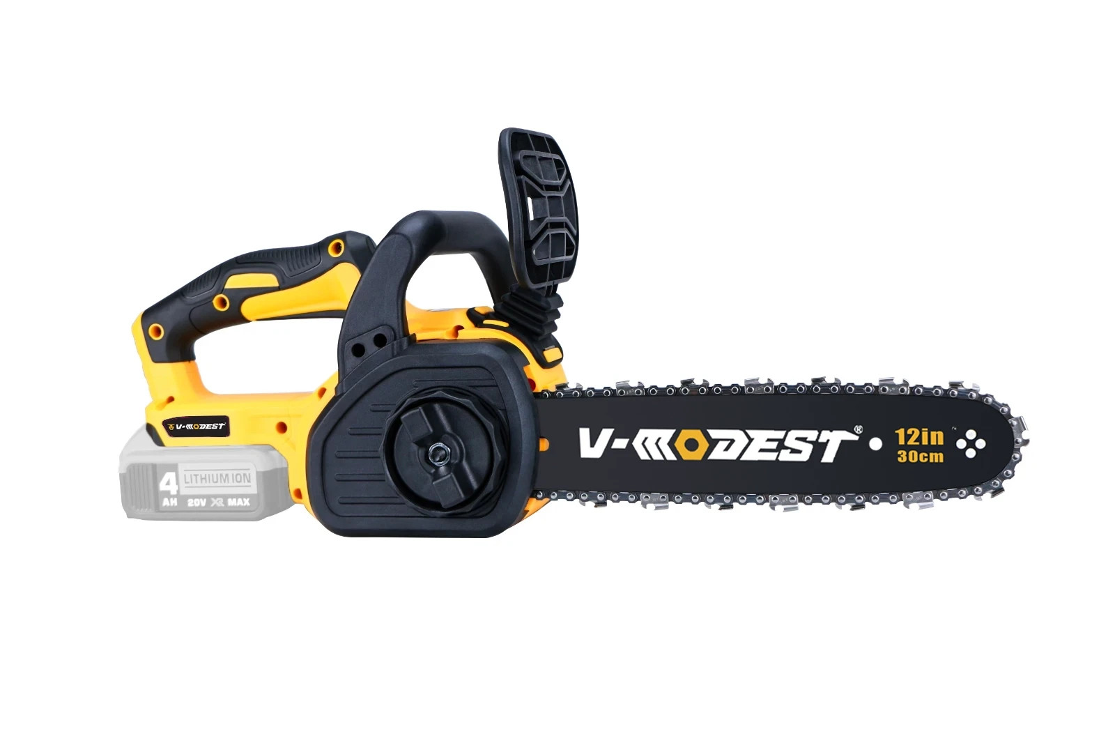 Fit DEWALT 20V MAX Battery Brushless 12 in. Compact Cordless Chainsaw w/2 chains