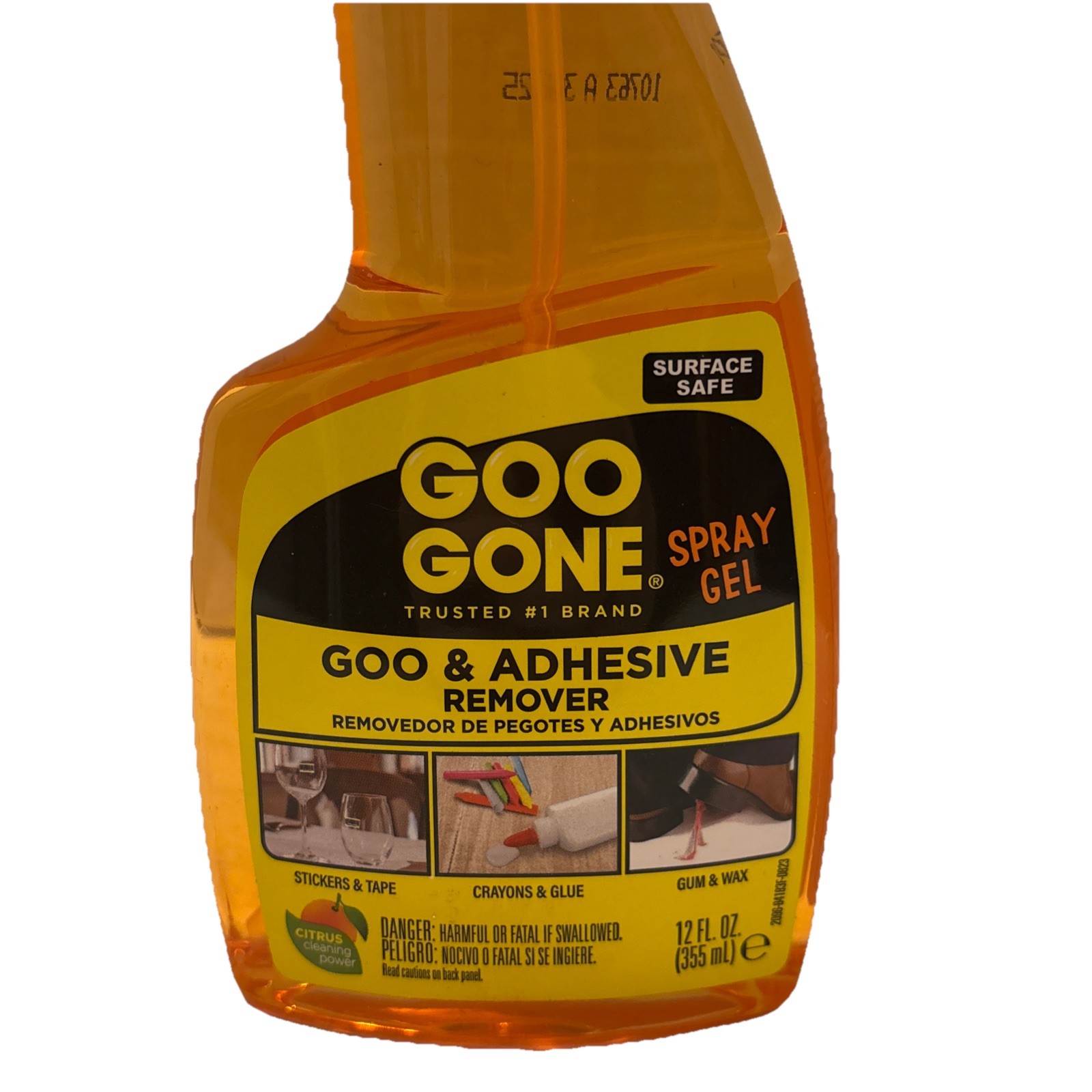 NEW Goo Gone 12 Fl Oz, Goo/Adhesive Remover Spray Gel—SHIPS IN 24 HRS!