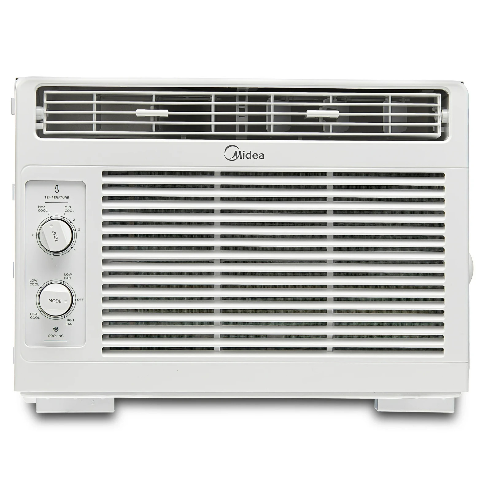 Midea 5,000 BTU Room Window Air Conditioner Mechanical Control AC White New