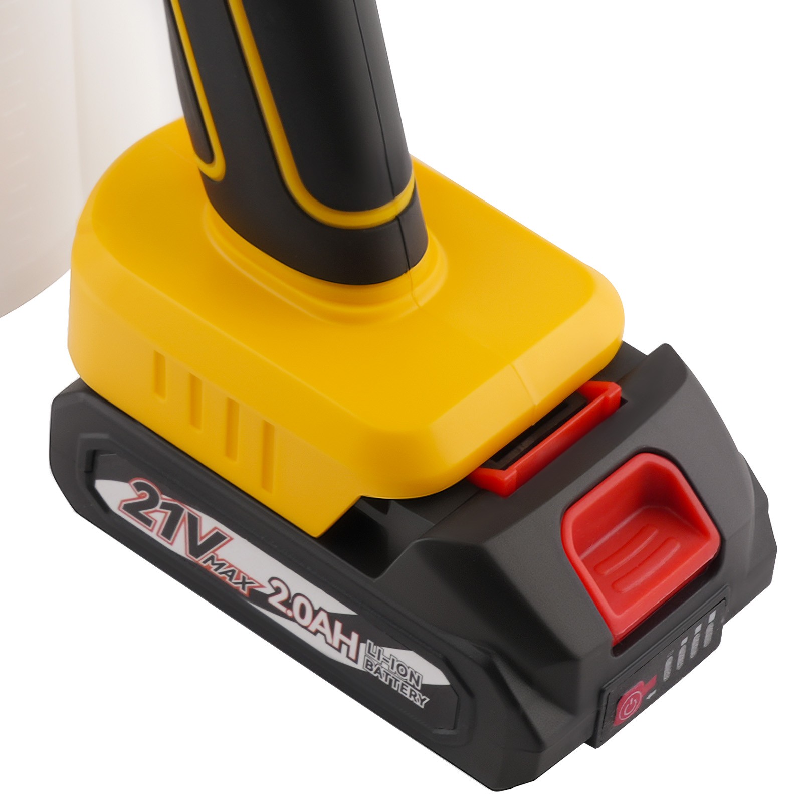 With 2 Batteries High Pressure Cordless Paint Sprayer Electric HVLP Spray Gun US